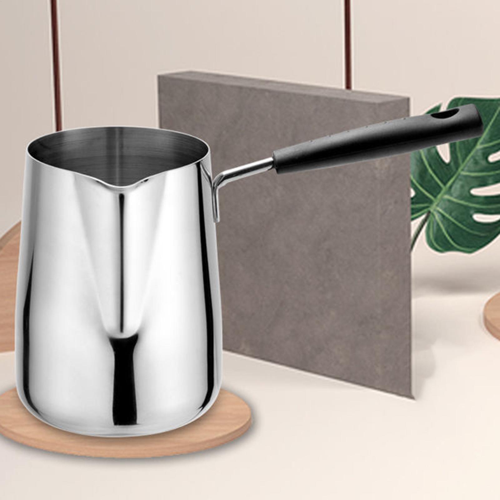 Coffee Tea Maker - 600ml Coffee Pot Stainless Steel Coffee