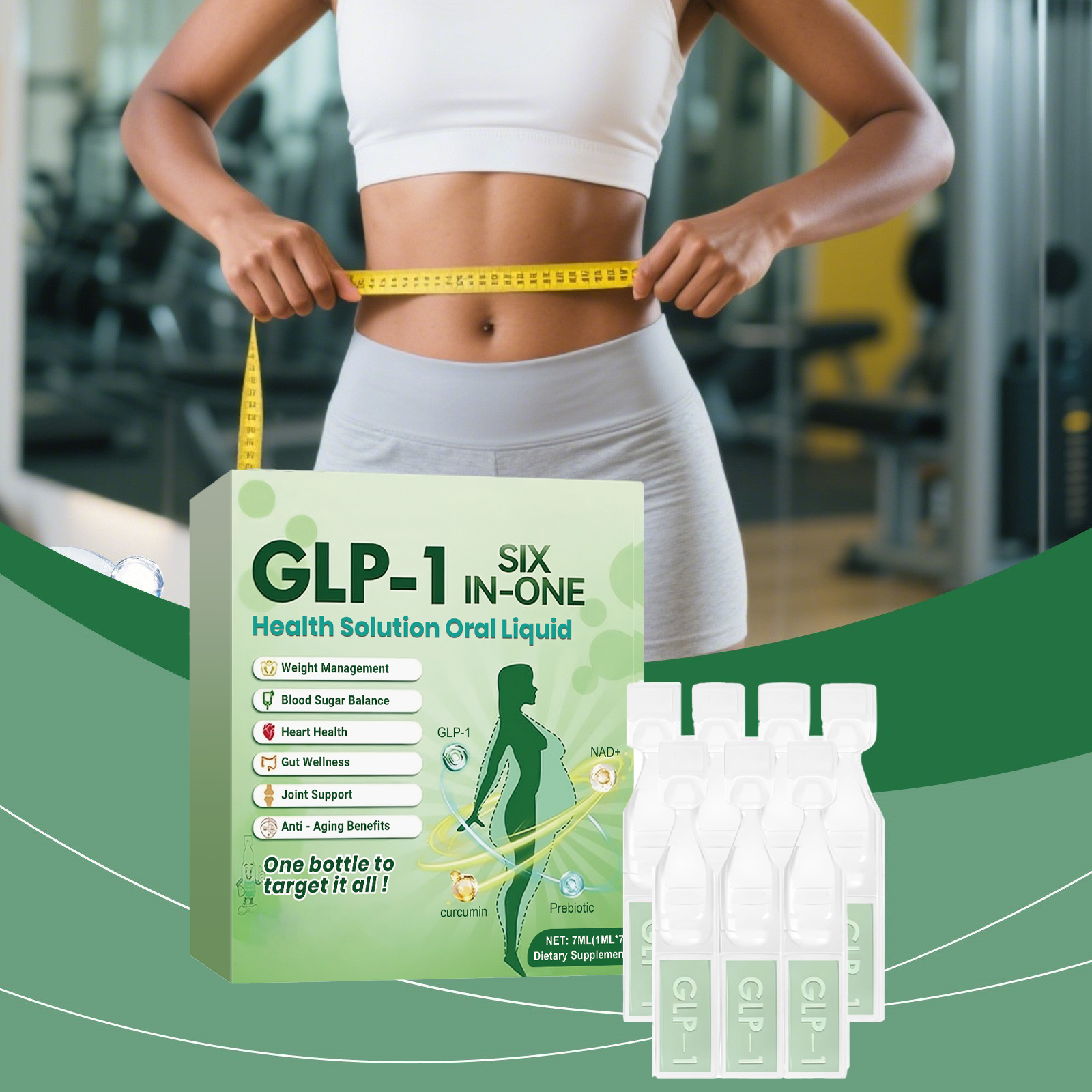 Coffee Tea For Weight Loss - GLP-1 Six in One Slimming Drops