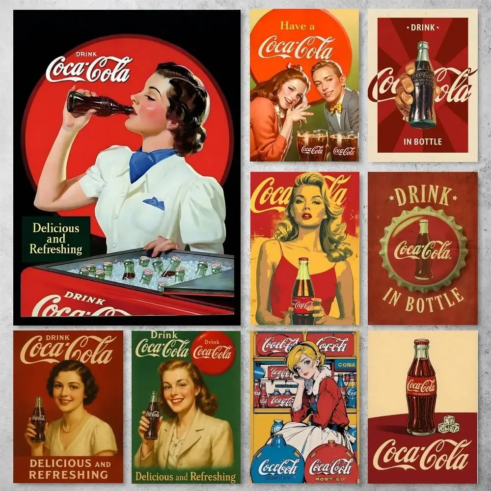 Classic Vintage C-Coca C-cola  - Coffee Tea Poster recensione e prezzo