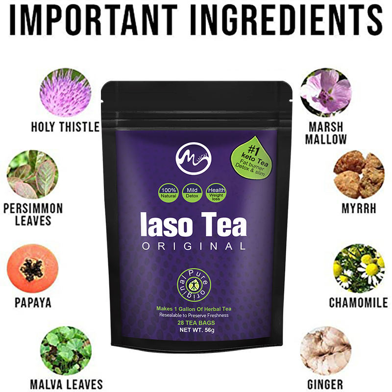 Laso Tea Detox IASO Cleanser S - Coffee Tea For Weight Loss recensione e prezzo