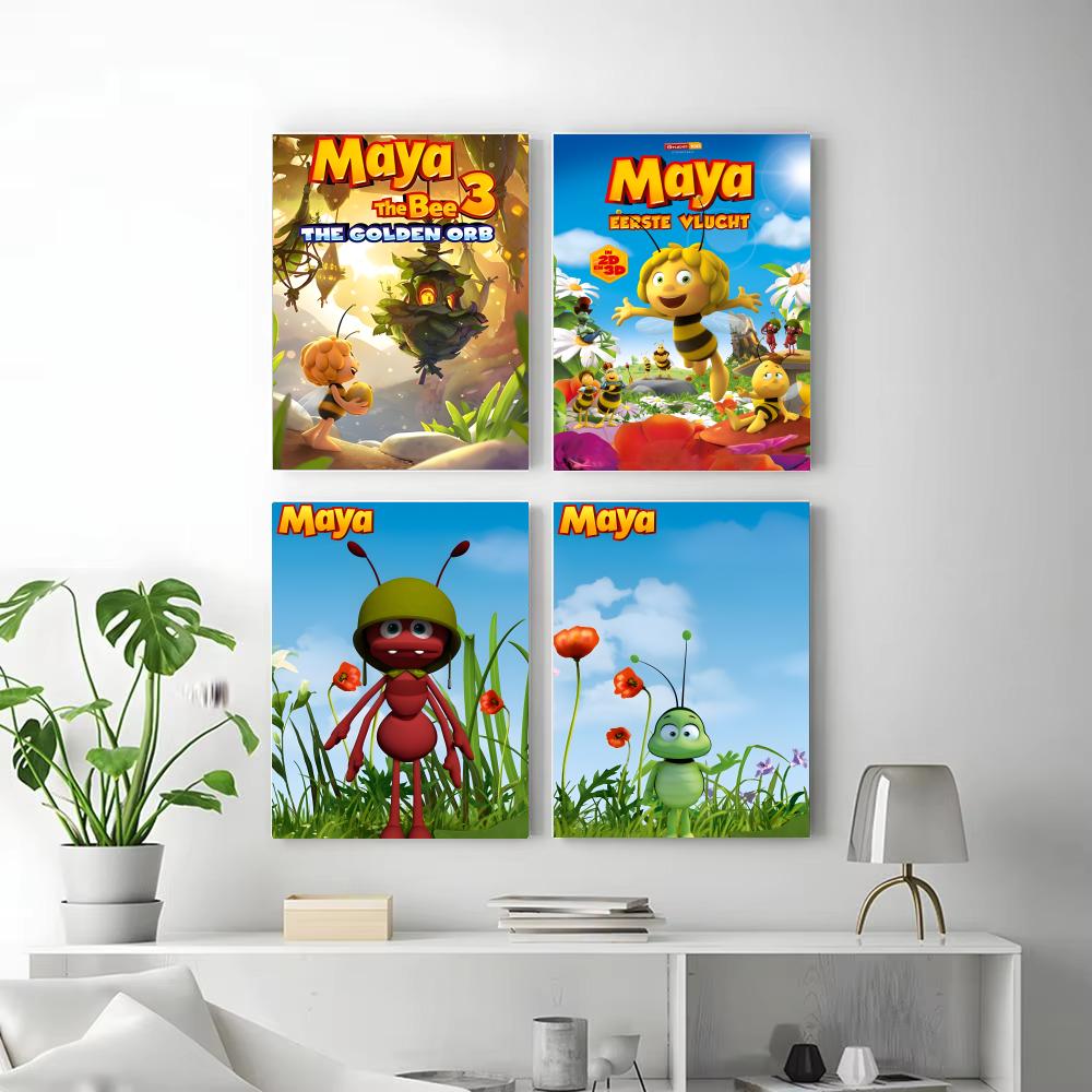 Cartoon M-Mayas the Bees Poste - Maya Coffee & Tea Ulasan recensione e prezzo