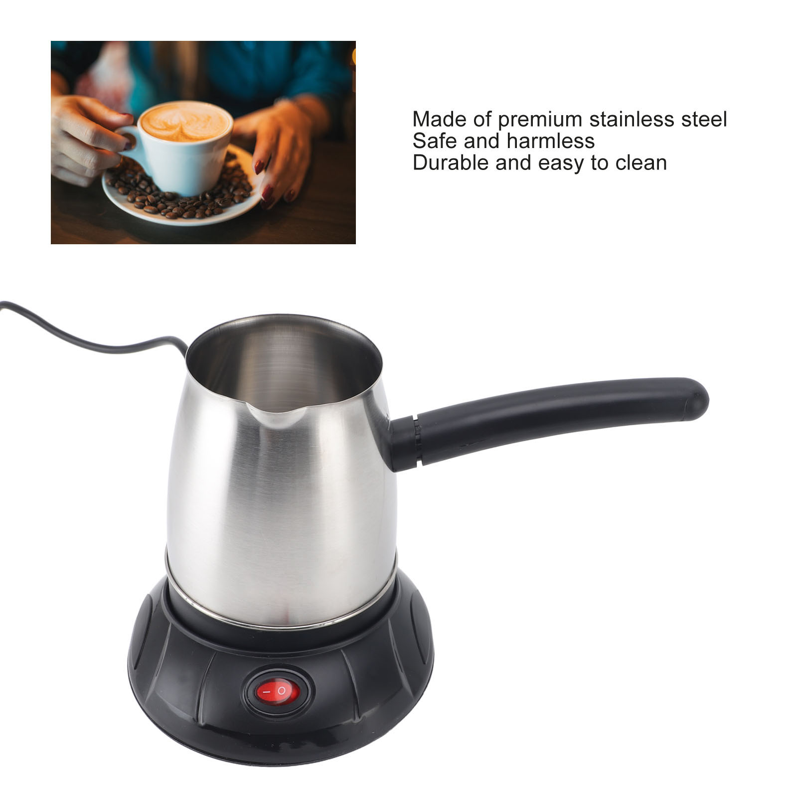 500ml Stainless Steel Electric - Coffee Tea Maker recensione e prezzo