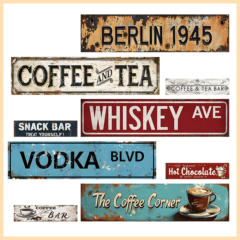 Vintage Wall Decor Poster Coff - Coffee Tea Poster recensione e prezzo