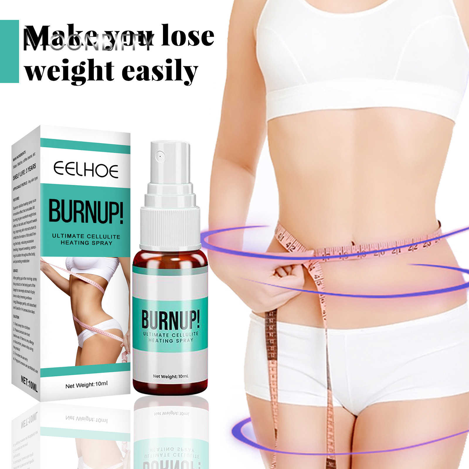 Fast Fat Burning Heating Spray - Coffee Tea For Weight Loss recensione e prezzo