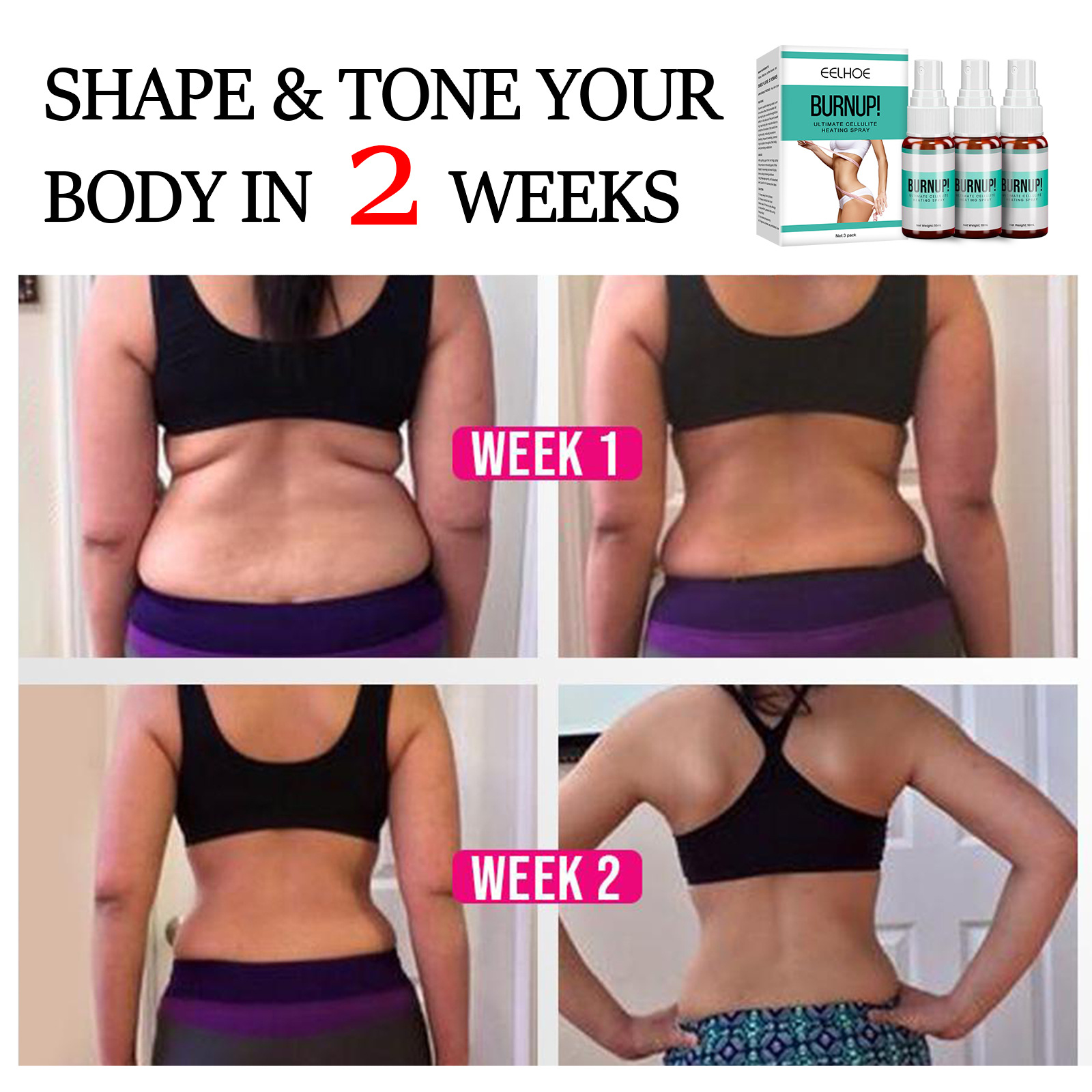 Fast Fat Burning Heating Spray - Coffee Tea For Weight Loss recensione e prezzo