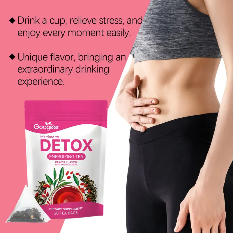 Detox Energizing Tea Peach Fla - Coffee Tea For Weight Loss recensione e prezzo