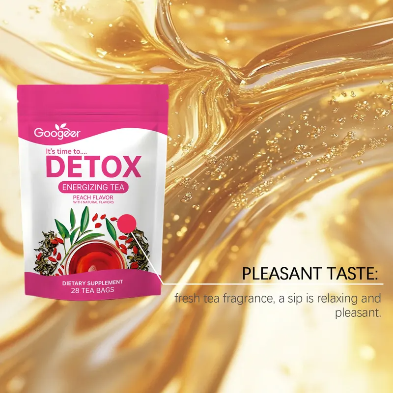 Detox Energizing Tea Peach Fla - Coffee Tea For Weight Loss recensione e prezzo