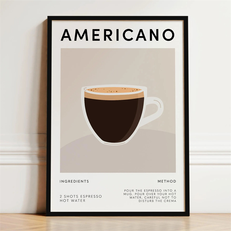 Vintage Fashioned Cocktail Pos - Coffee Tea Poster recensione e prezzo