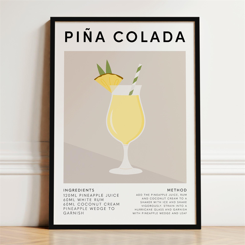 Vintage Fashioned Cocktail Pos - Coffee Tea Poster recensione e prezzo
