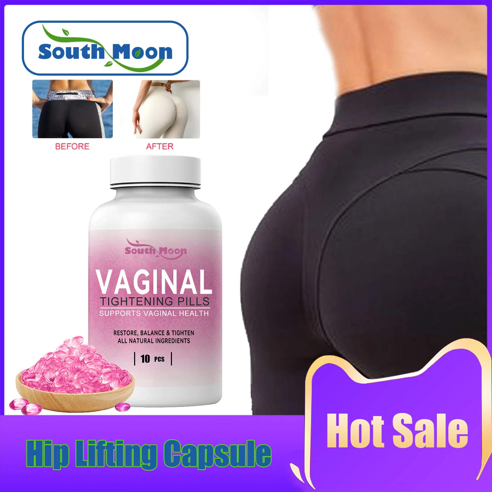 Hip Lifting Capsule Sexy Butto - Coffee Tea For Weight Loss recensione e prezzo