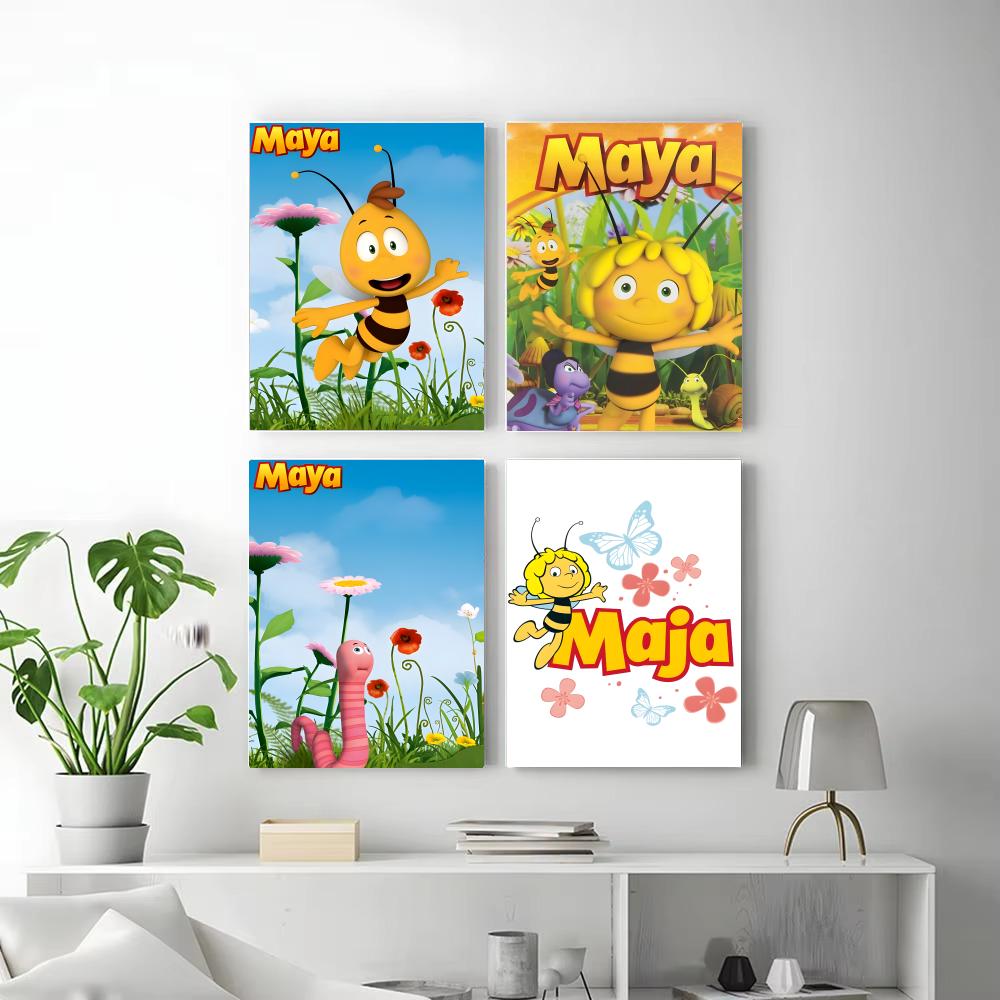 Cartoon M-Maya the Bee Poster  - Maya Coffee & Tea Ulasan recensione e prezzo