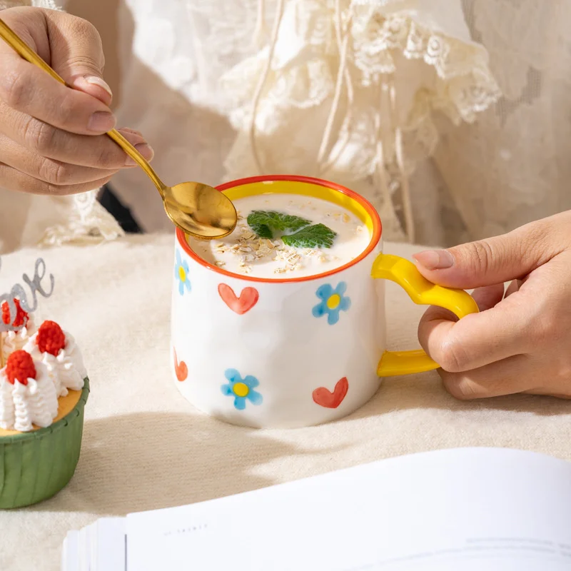 Ceramic Mug Creative Cute Hand - Coffee Tea Love recensione e prezzo
