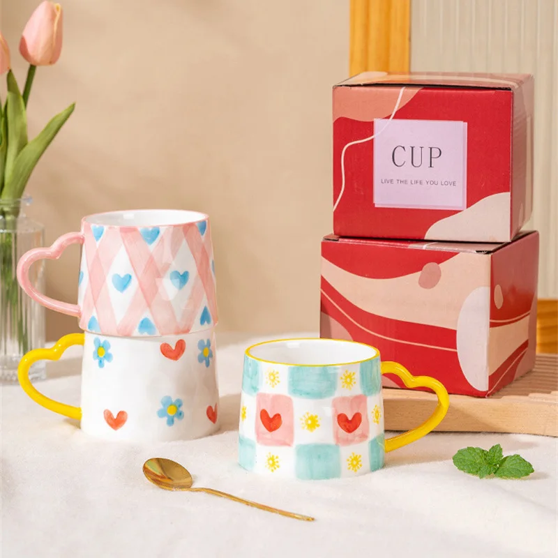 Ceramic Mug Creative Cute Hand - Coffee Tea Love recensione e prezzo
