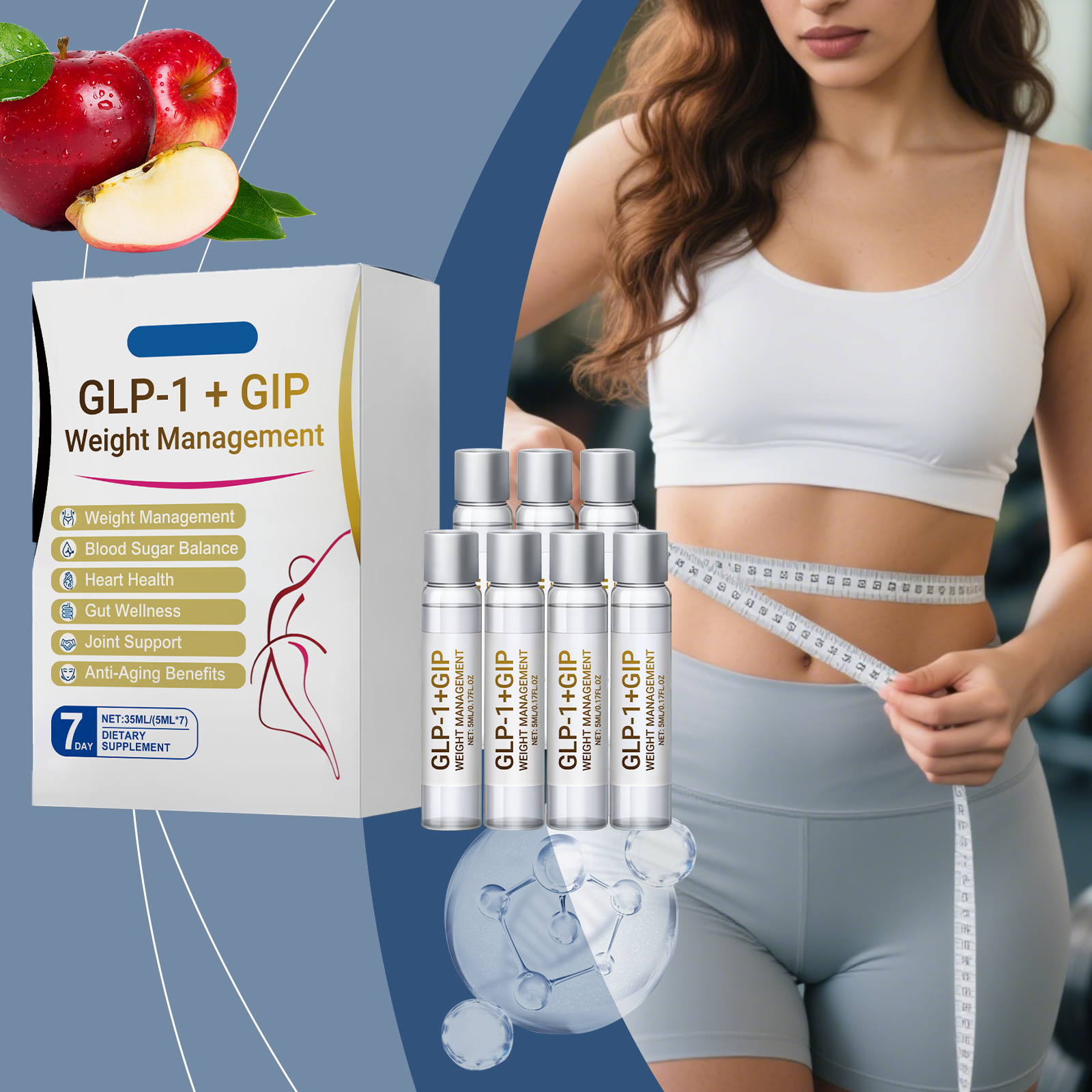 GLP 1 GIP Weight Management En - Coffee Tea For Weight Loss recensione e prezzo
