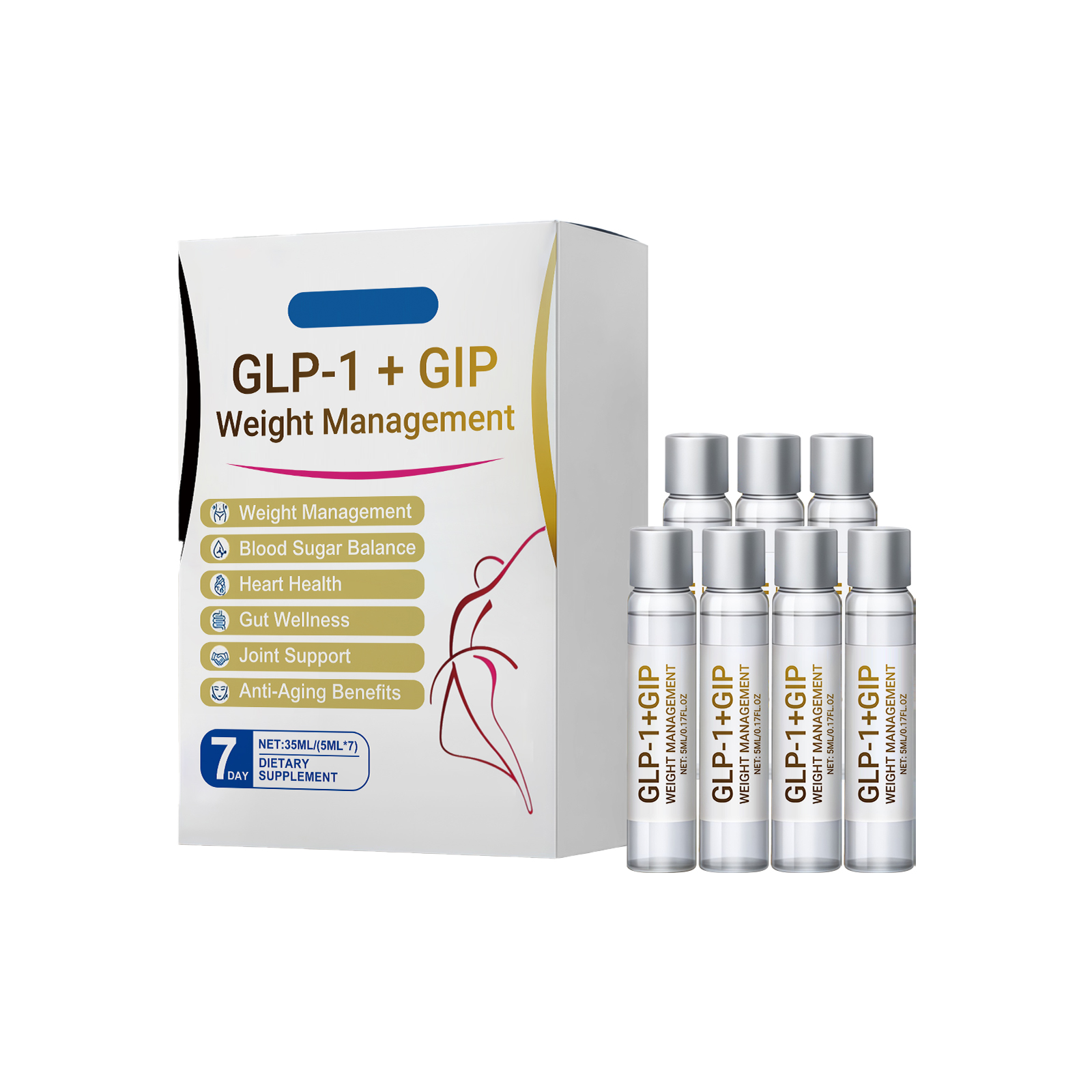 GLP 1 GIP Weight Management En - Coffee Tea For Weight Loss recensione e prezzo