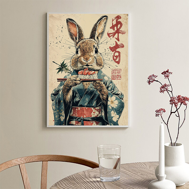 Retro Japanese Frog Drink Coff - Coffee Tea Poster recensione e prezzo