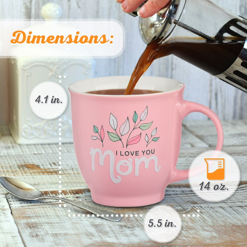 Large Ceramic Inspirational Sc - Coffee Tea Love recensione e prezzo