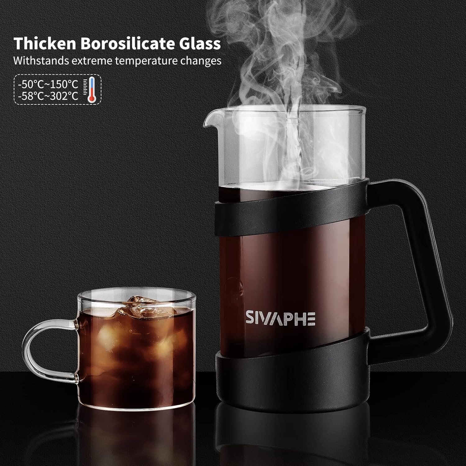 12oz French Press Coffee Maker - Coffee Tea Maker recensione e prezzo