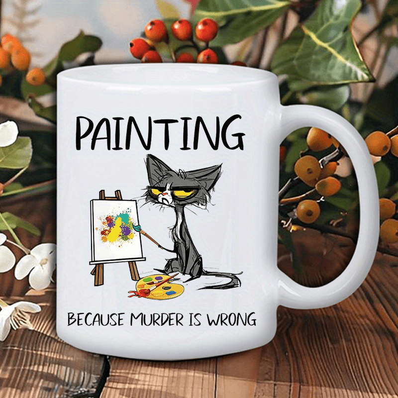 Painting Because Murder Is Wro - Coffee Tea Wrong recensione e prezzo