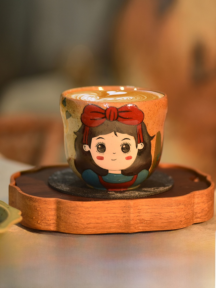 Hand-Painted Jingdezhen Coarse - Coffee Tea Love recensione e prezzo