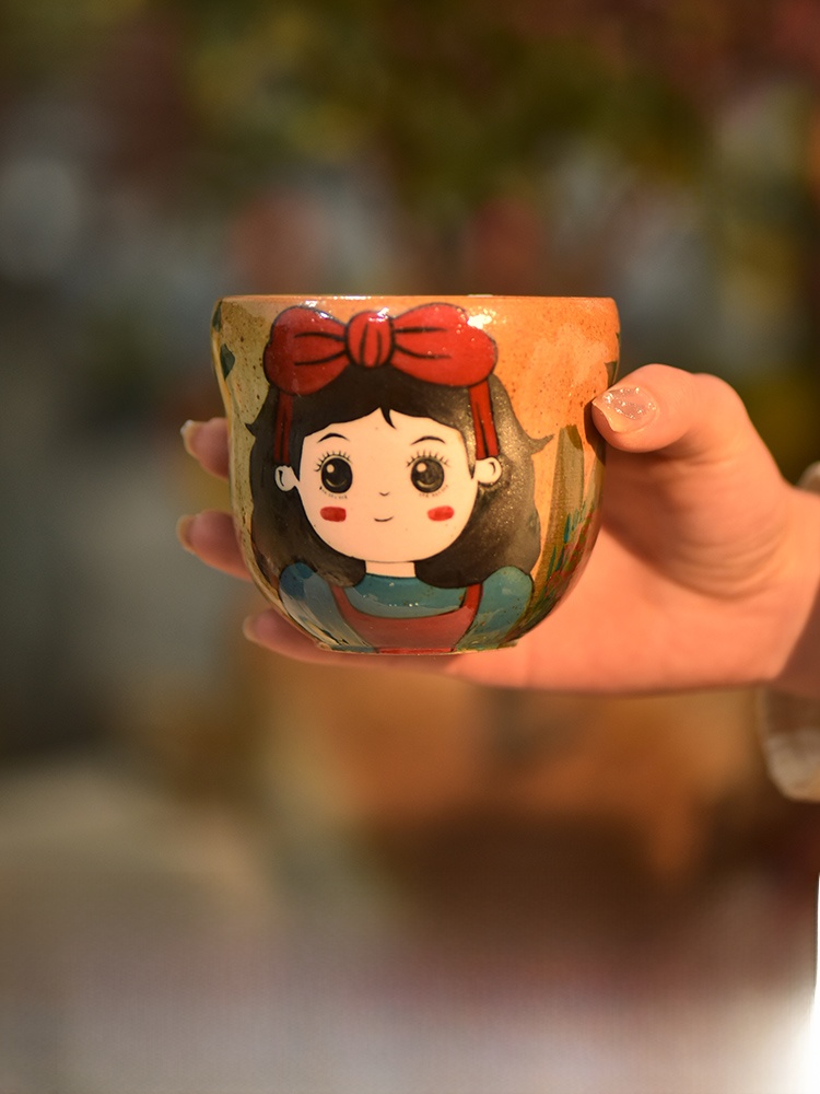 Hand-Painted Jingdezhen Coarse - Coffee Tea Love recensione e prezzo
