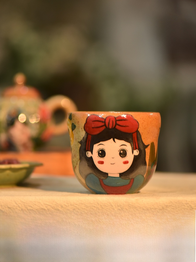 Hand-Painted Jingdezhen Coarse - Coffee Tea Love recensione e prezzo