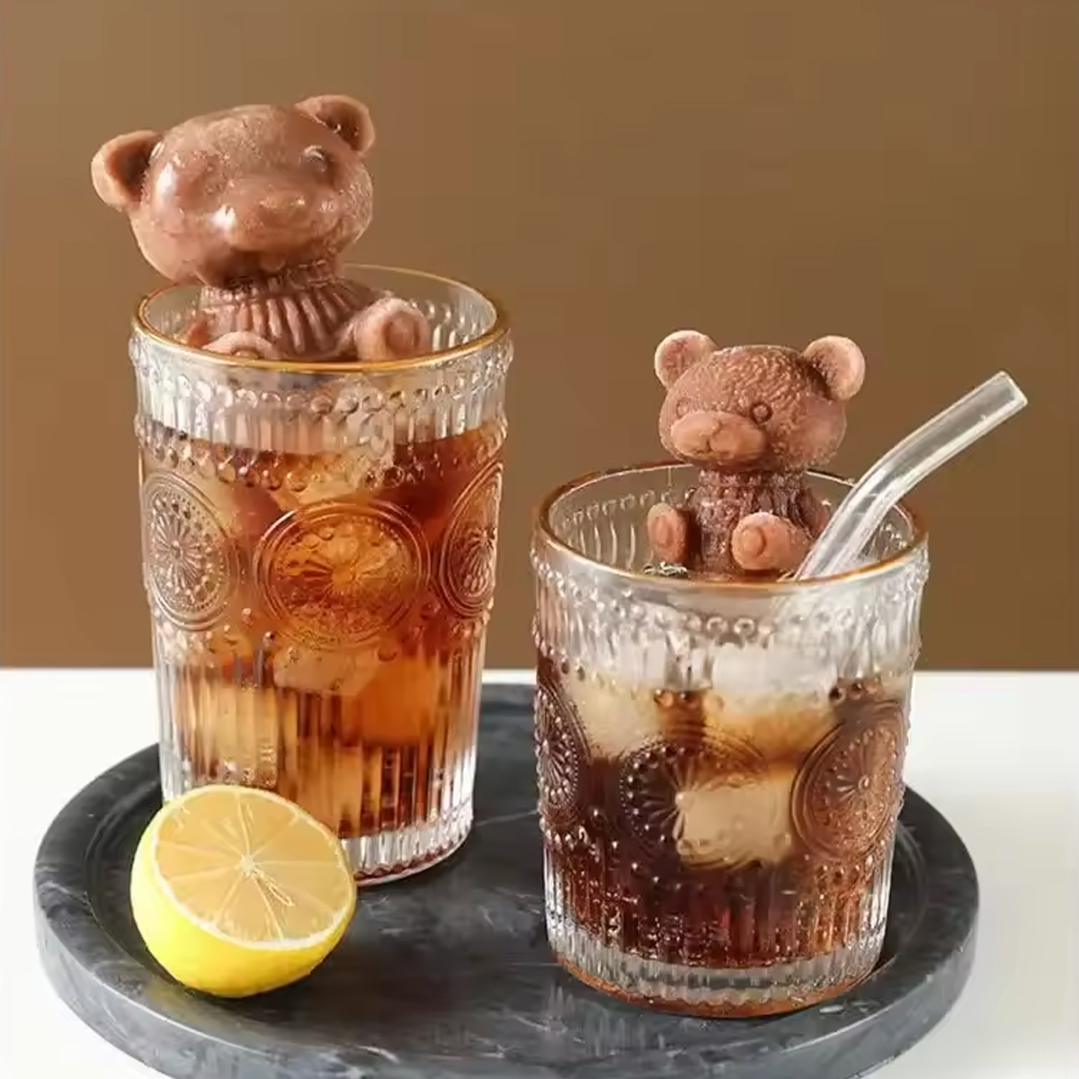 1~6Pcs Ice Bear Mold 3D Bear S - Coffee Tea Love recensione e prezzo
