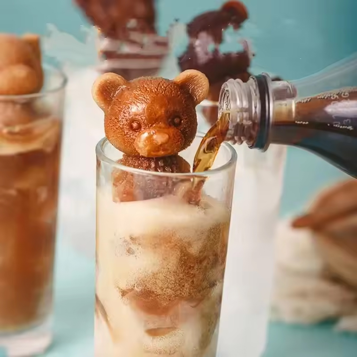 1~6Pcs Ice Bear Mold 3D Bear S - Coffee Tea Love recensione e prezzo