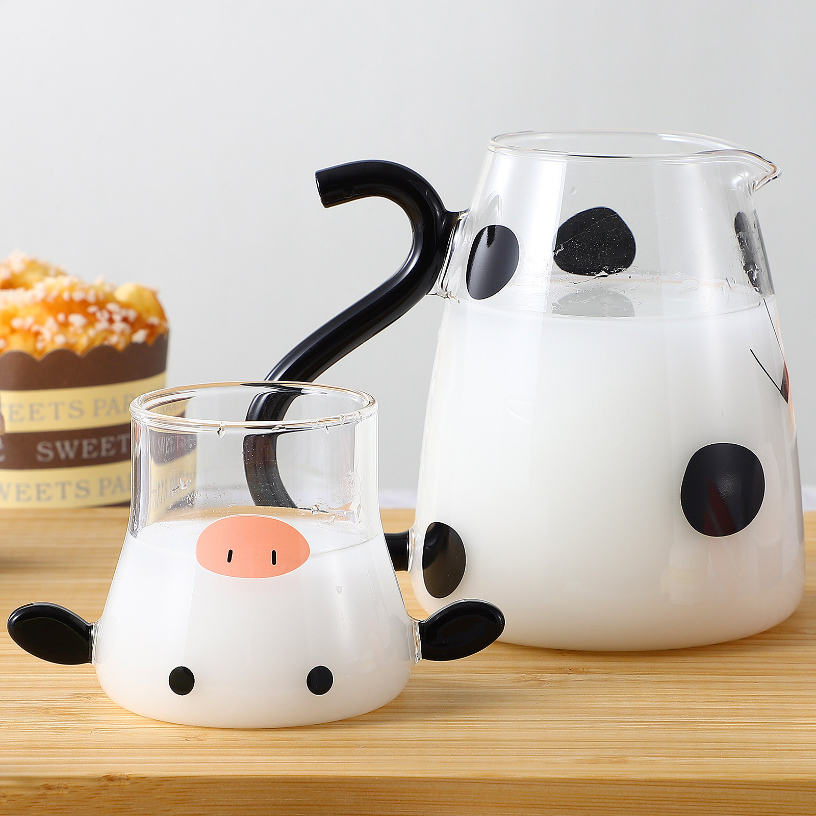 Glass Kettle with Cup Cartoon  - Dispenser Coffee And Tea recensione e prezzo