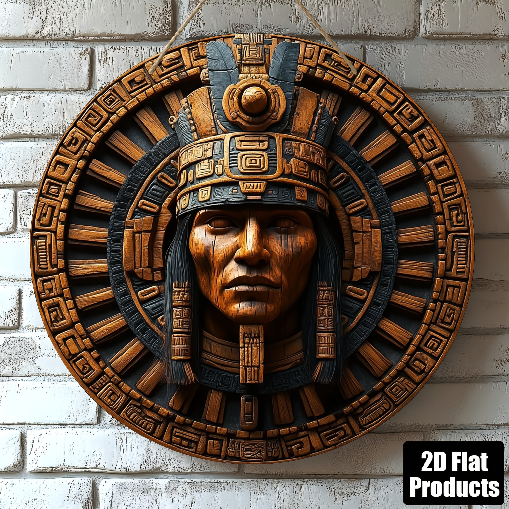 2D Flat, 1pc, Round Wooden Boa - Maya Coffee & Tea Ulasan recensione e prezzo