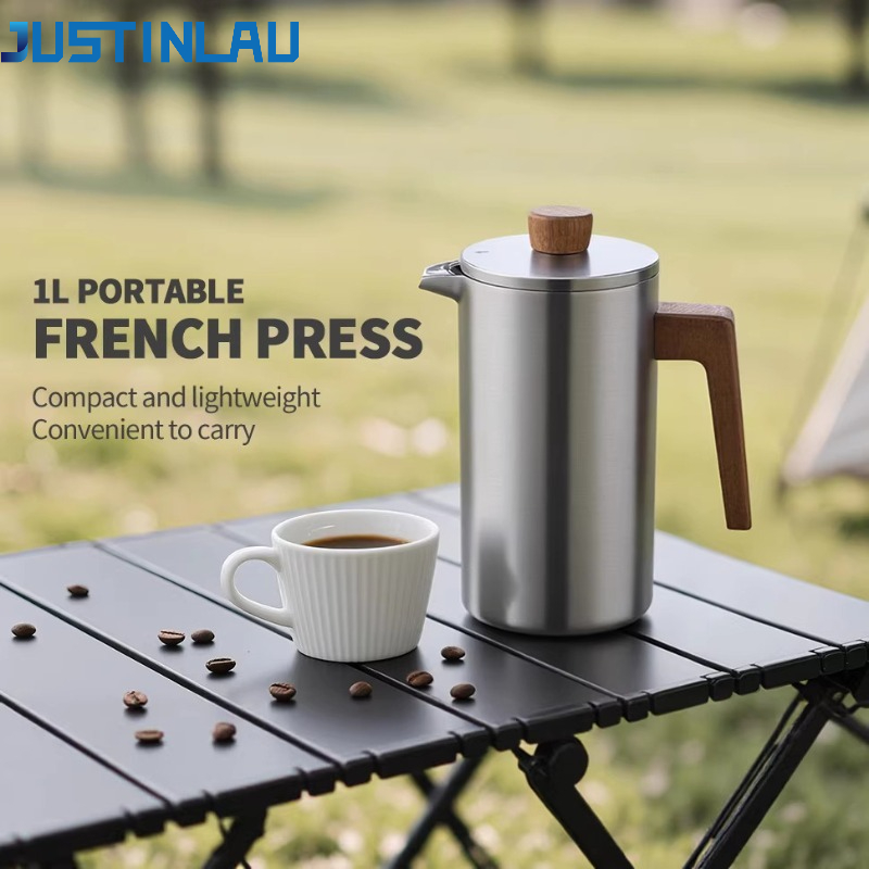 JUSTINLAU 1000ml Stainless Ste - Coffee Tea Maker recensione e prezzo