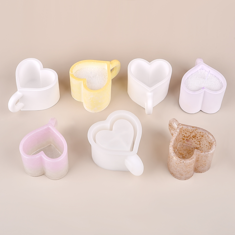 3D Tea Cup Love Silicone Mold  - Coffee Tea Love recensione e prezzo