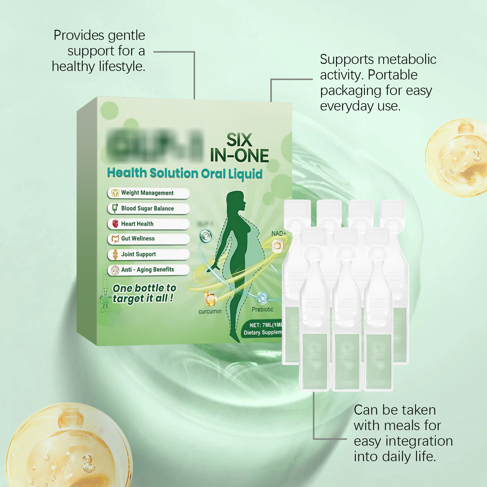 GLP-1 Six in One Slimming Drop - Coffee Tea For Weight Loss recensione e prezzo