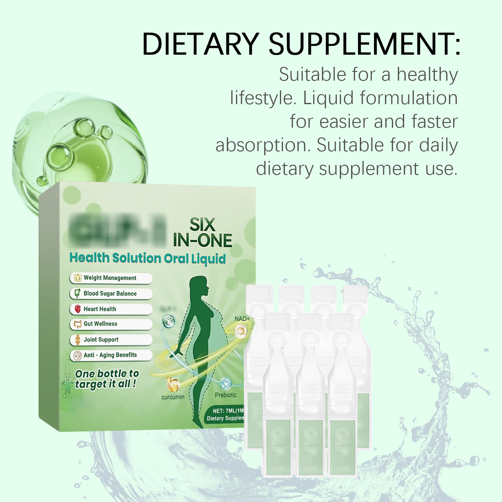 GLP-1 Six in One Slimming Drop - Coffee Tea For Weight Loss recensione e prezzo