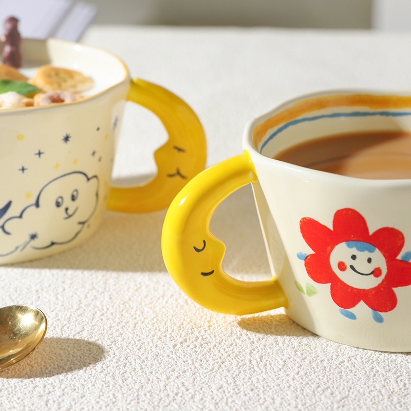 Ceramic Mug Lovely Hand Painte - Coffee Tea Love recensione e prezzo