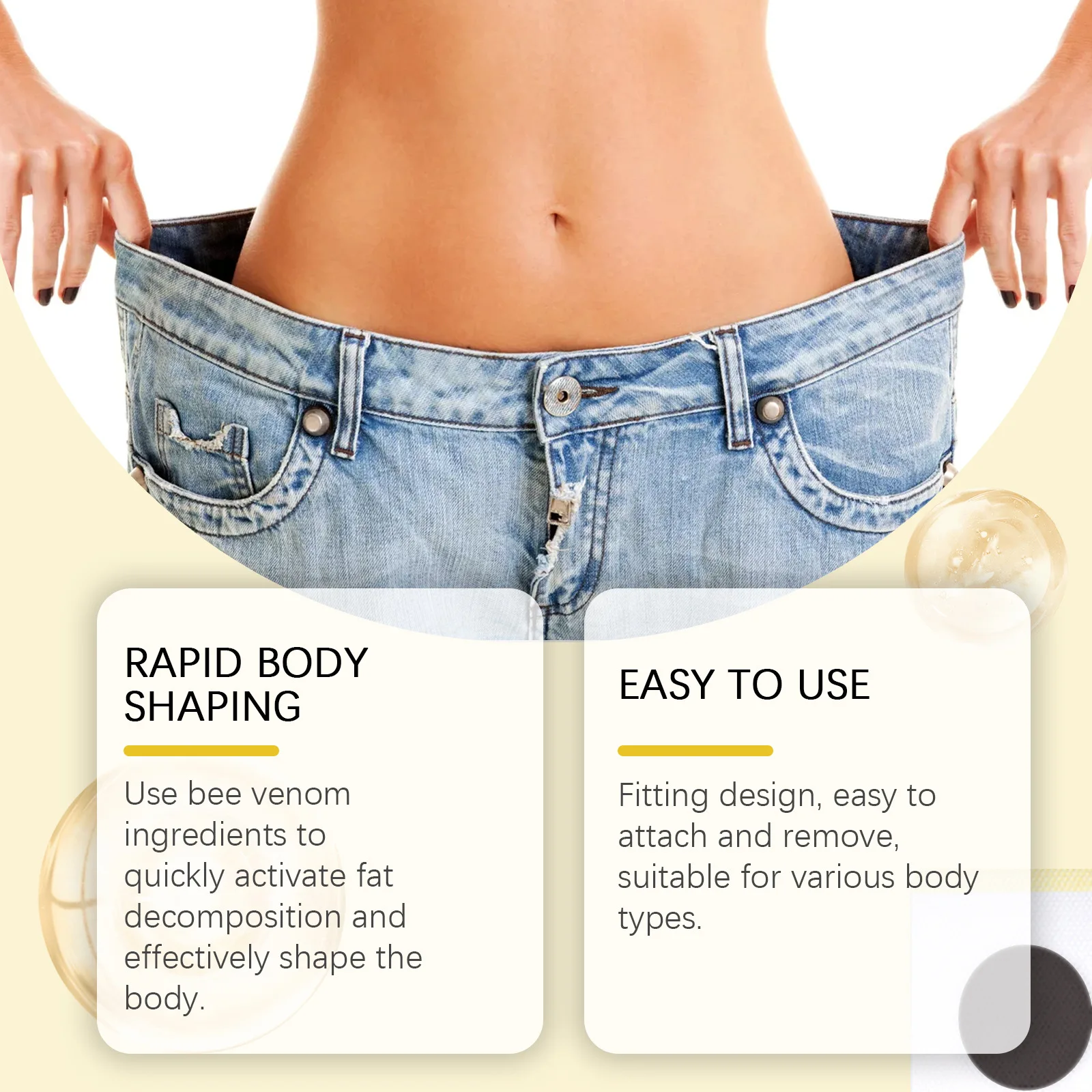 Bee Venom Body Slimming Patche - Coffee Tea For Weight Loss recensione e prezzo