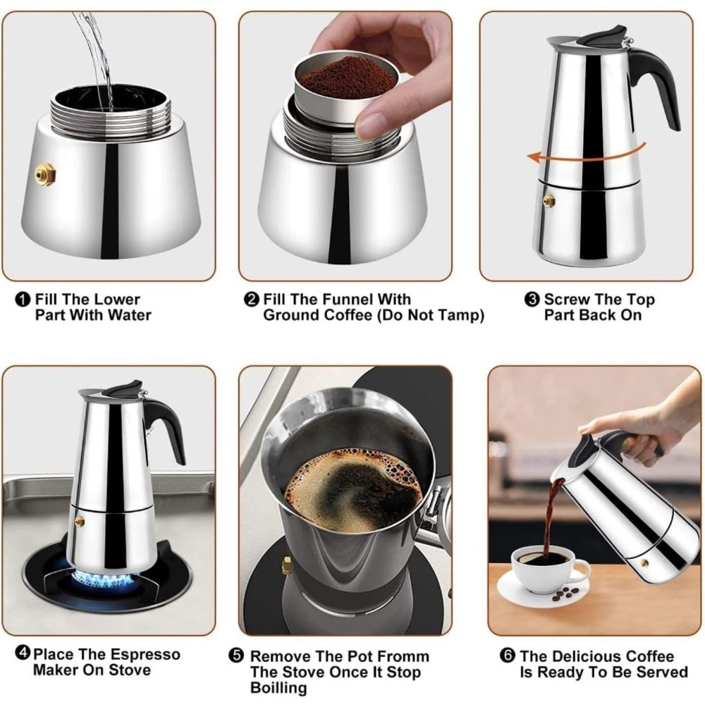 Mocha Coffee Pots Stainless St - Coffee Tea Maker recensione e prezzo