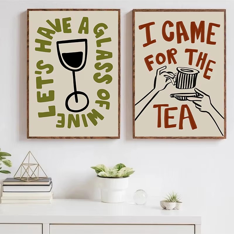 Abstract Coffee Afternoon Tea  - Coffee Tea Poster recensione e prezzo