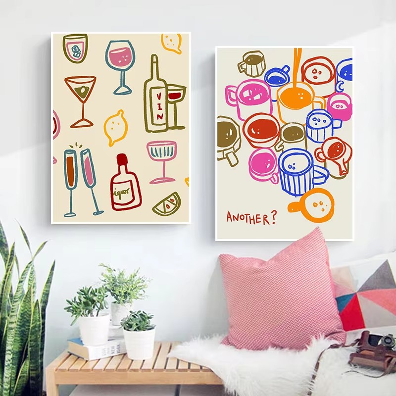 Abstract Coffee Afternoon Tea  - Coffee Tea Poster recensione e prezzo