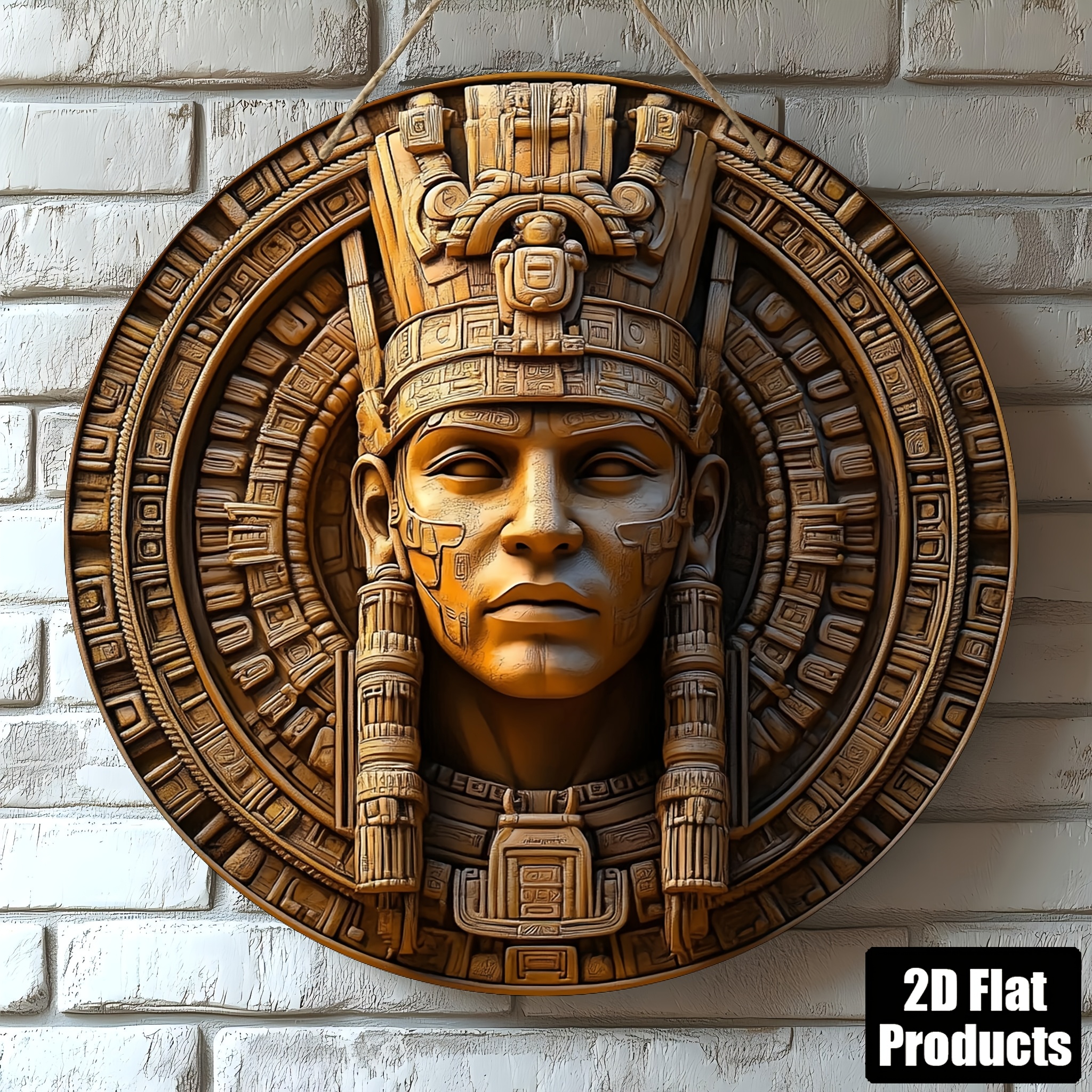 2D Flat, 1pc, Round Wooden Boa - Maya Coffee & Tea Ulasan recensione e prezzo