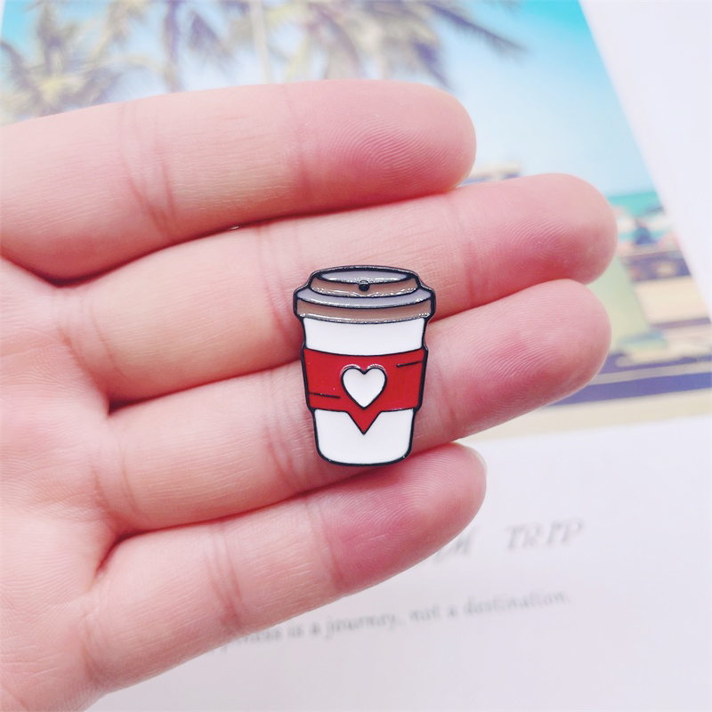 Cartoon Cute Red Milk Tea Cup  - Coffee Tea Love recensione e prezzo