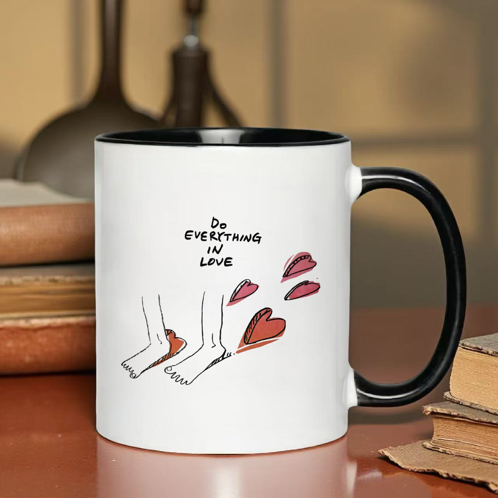 One Ceramic Mug Featuring The  - Coffee Tea Love recensione e prezzo